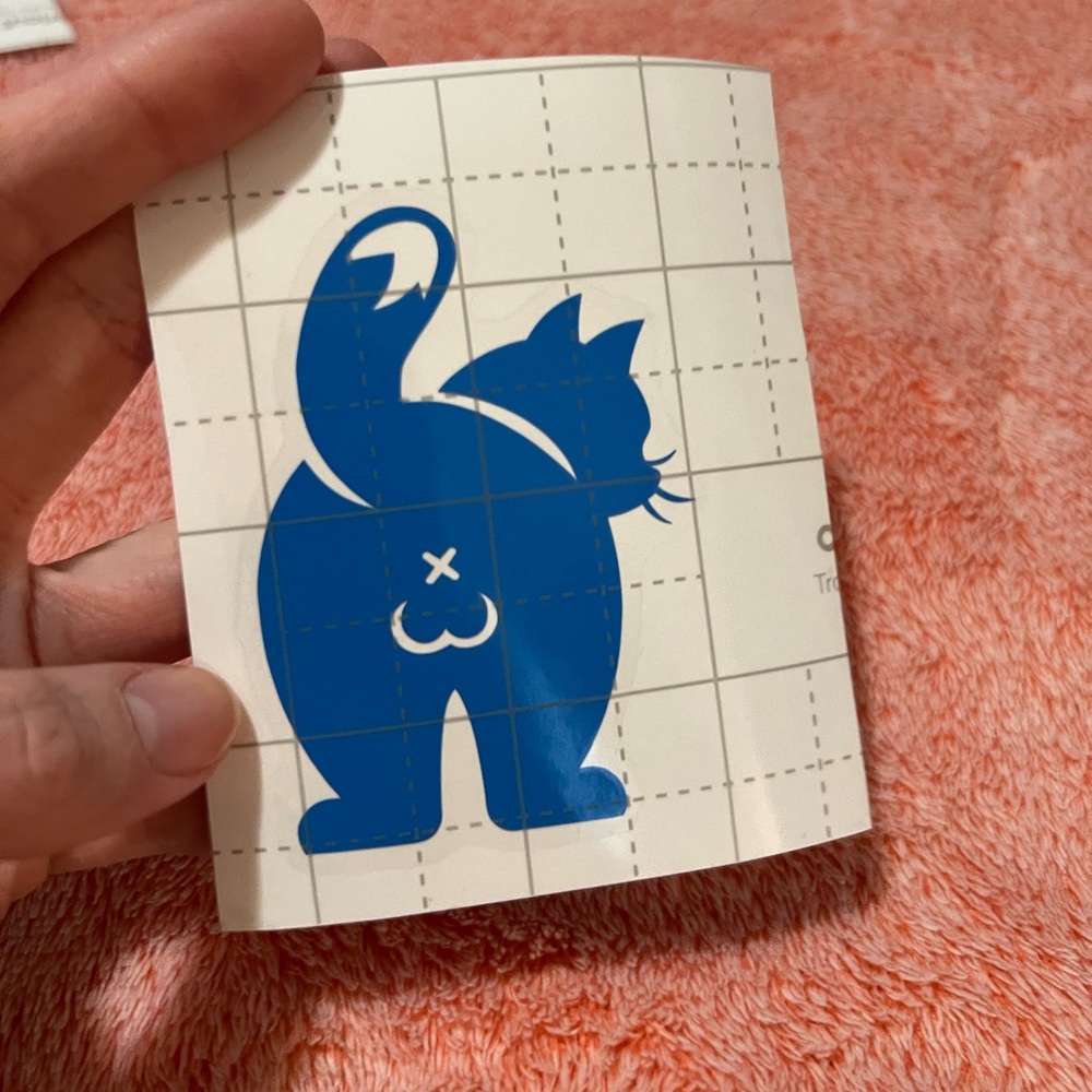 Cat Vinyl Decal 🐈‍⬛Free With Purchase🐈‍⬛